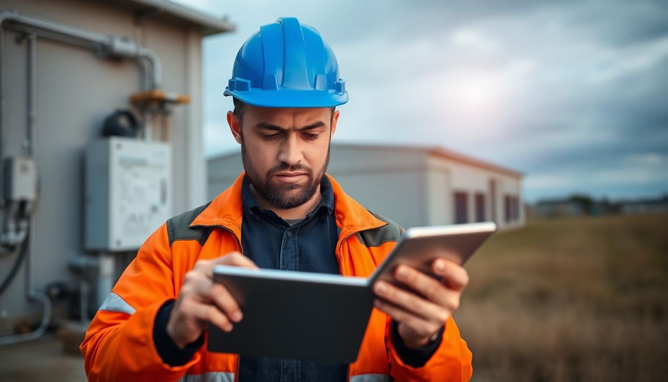 HVAC technician confused by overly complex CRM entry form on tablet in field, too many required fields