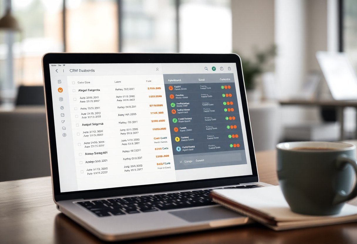 LeadExploder CRM dashboard displaying real-time AI receptionist call logs with appointment bookings and lead qualification data